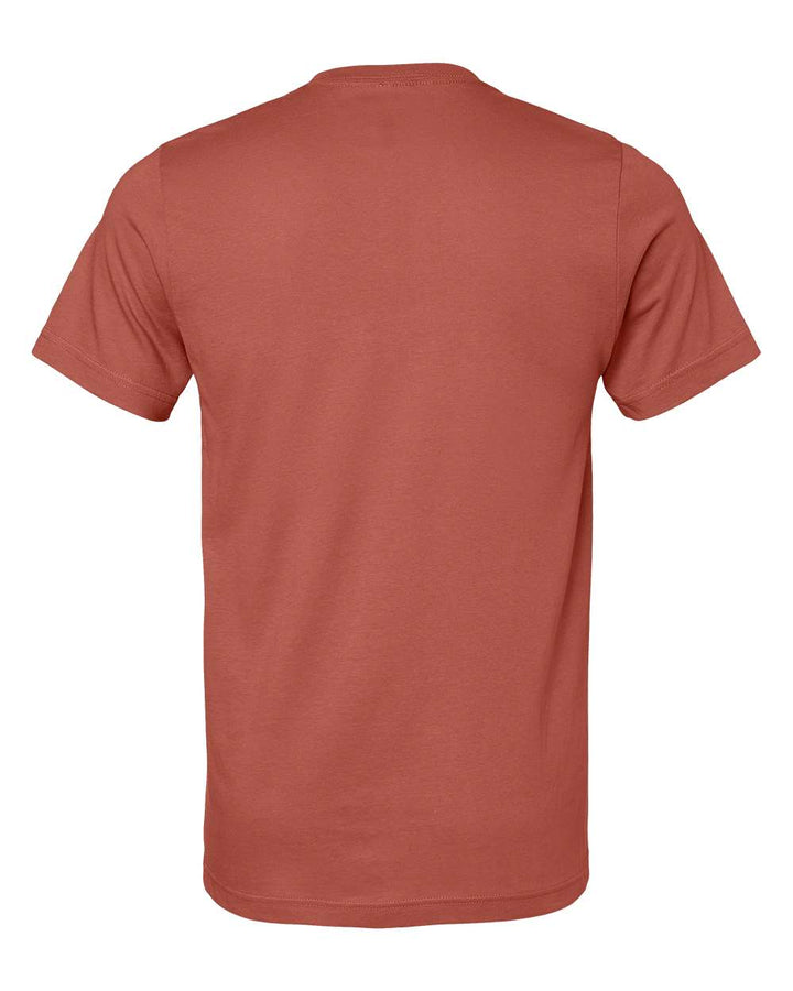 Rear View of Clay Jersey Tee - 3001