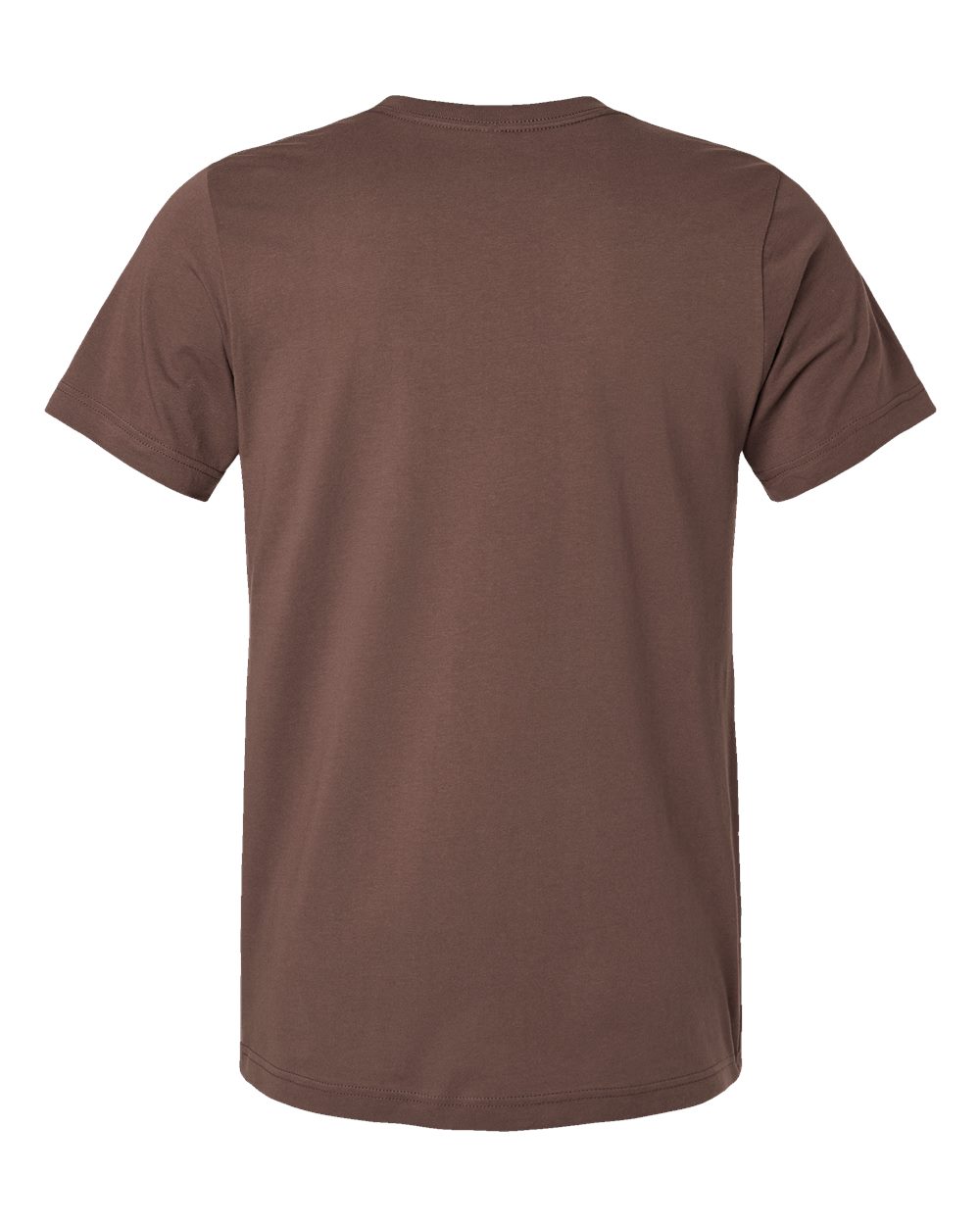 Rear View of Cocoa Jersey Tee - 3001