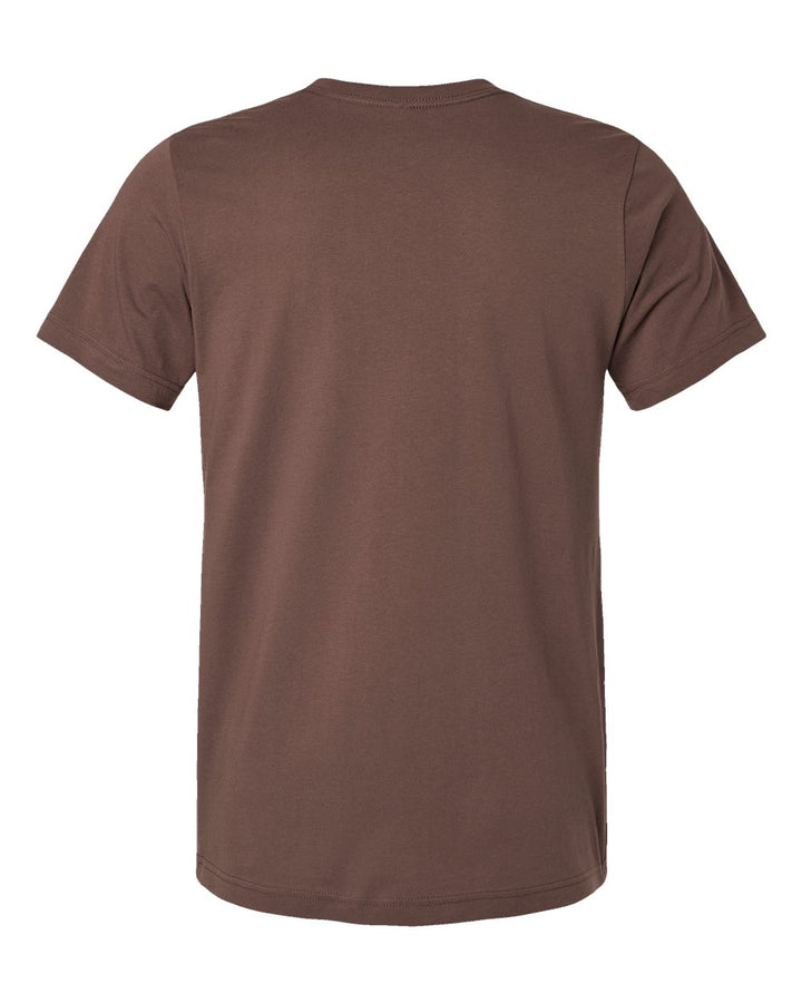 Rear View of Cocoa Jersey Tee - 3001