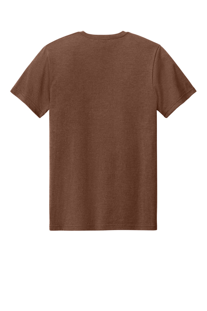 Rear View of CocoaMist Gildan Softstyle CVC Tee 64000CVC