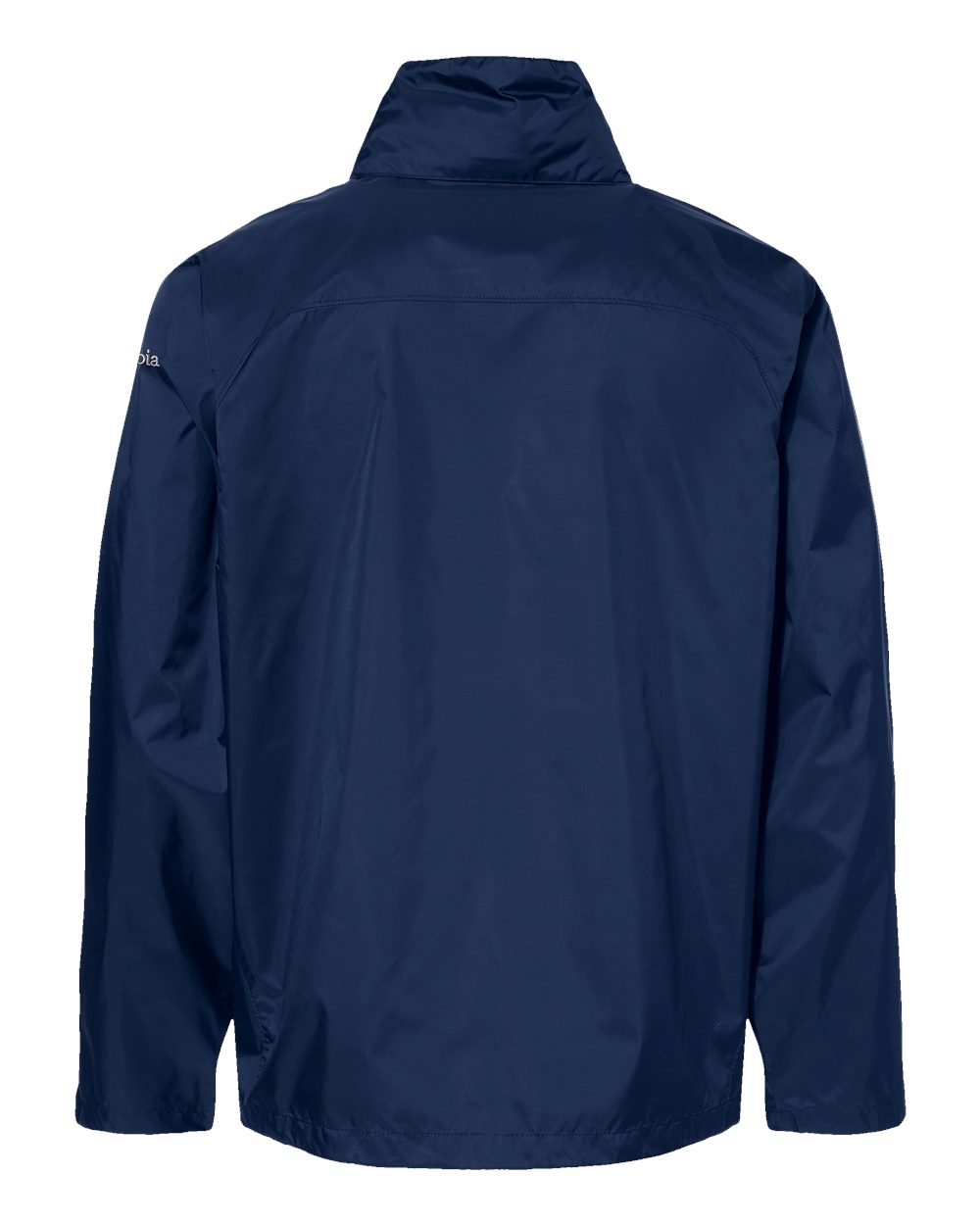 Rear View of Collegiate Navy Glennaker Lake™ II Rain Jacket - 212476