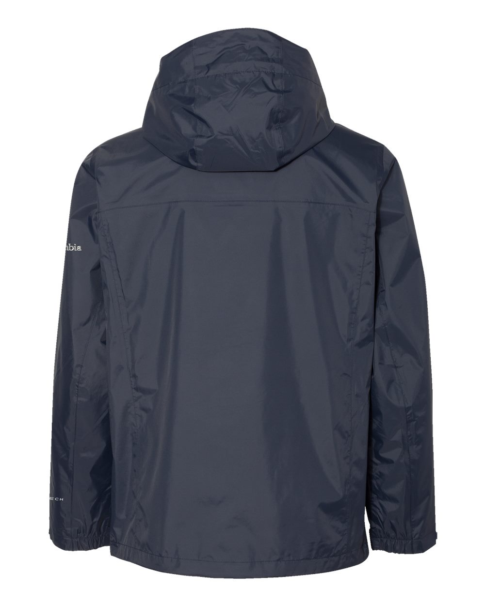 Rear View of Collegiate Navy Watertight™ II Jacket - 212480