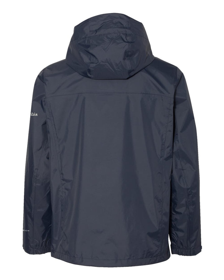 Rear View of Collegiate Navy Watertight™ II Jacket - 212480