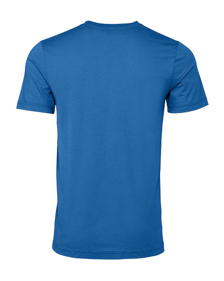 Rear View of Columbia Blue Jersey Tee - 3001