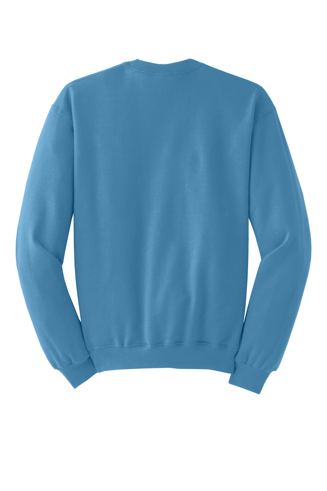 Rear View of ColumbiaBl Jerzees - NuBlend Crewneck Sweatshirt. 562M