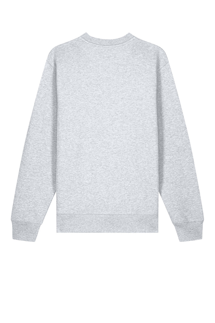 Rear View of CoolHtrGry Stanley/Stella Unisex Changer 2.0 Crewneck Sweatshirt SXU004