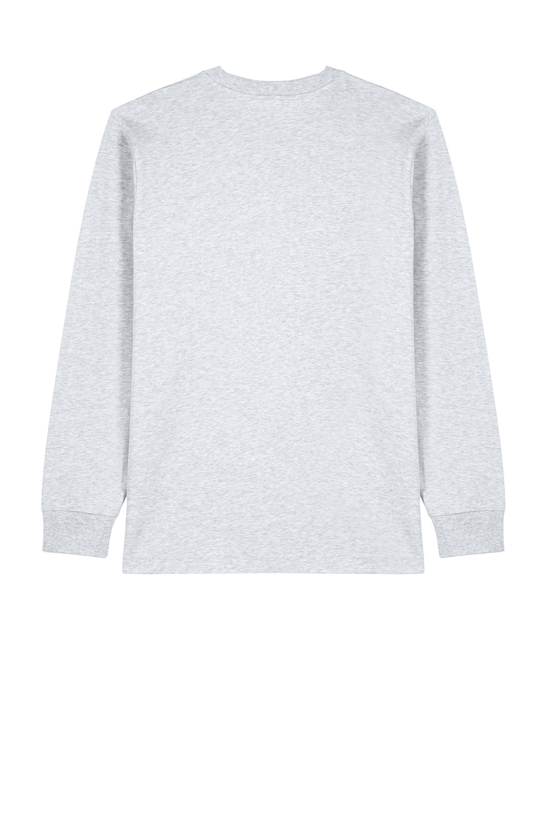 Rear View of CoolHtrGry Stanley/Stella Unisex Freestyler Heavyweight Long Sleeve Tee SXU023