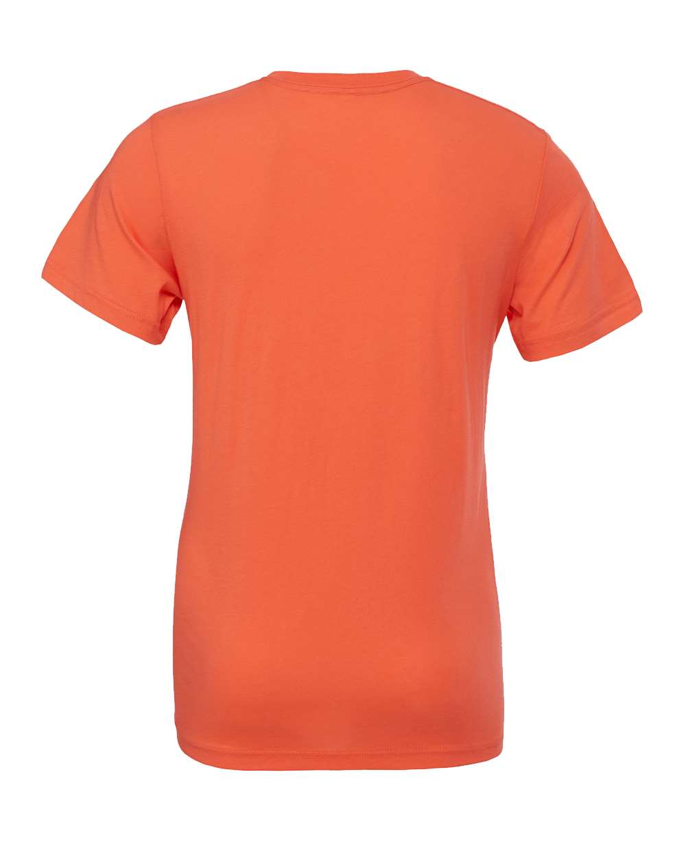 Rear View of Coral Jersey Tee - 3001