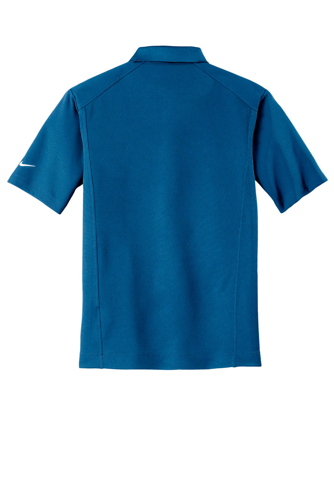 Rear View of Court Blue Nike Dri-FIT Classic Polo. 267020