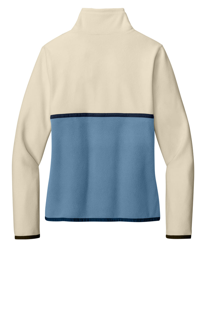 Rear View of Crm/Fjord Cotopaxi Women's Amado 1/2-Zip Fleece COTOW1692