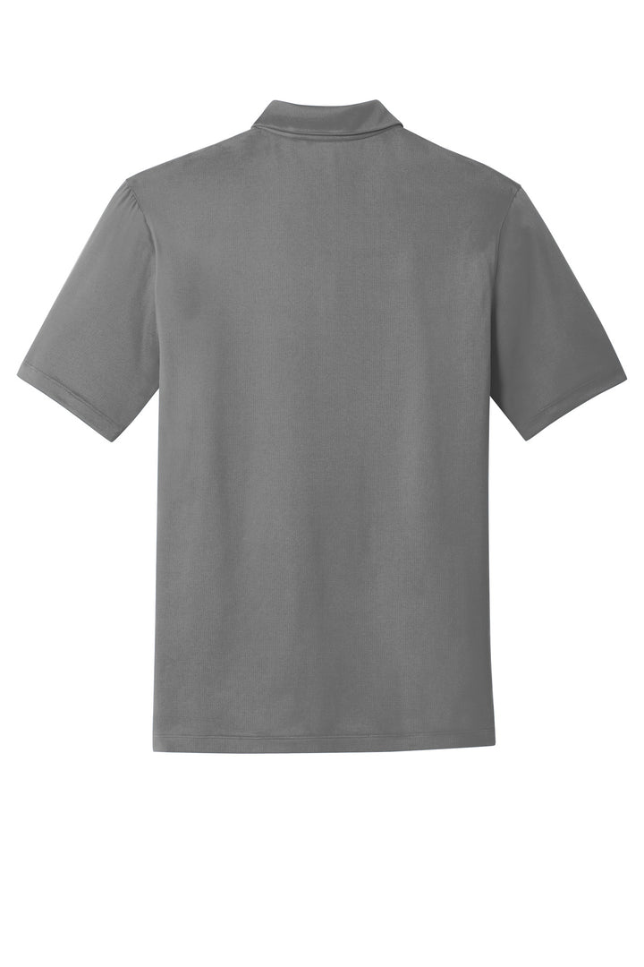 Rear View of Dark Grey Nike Dri-FIT Legacy Polo. 883681