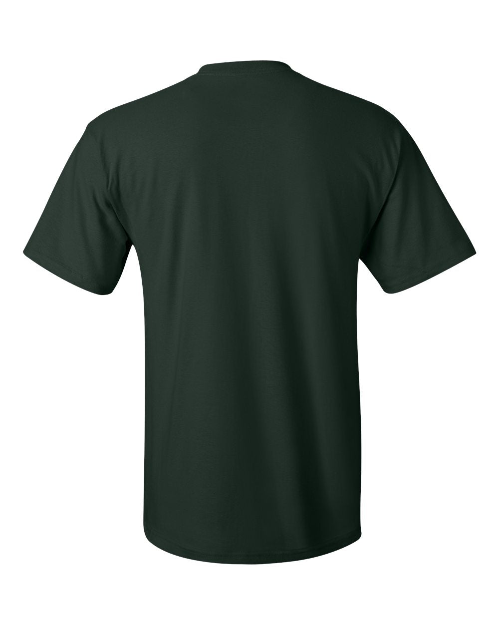 Rear View of Deep Forest Authentic Pocket T-Shirt - 5590