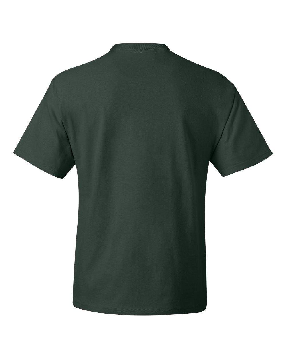 Rear View of Deep Forest Beefy-T® T-Shirt - 5180