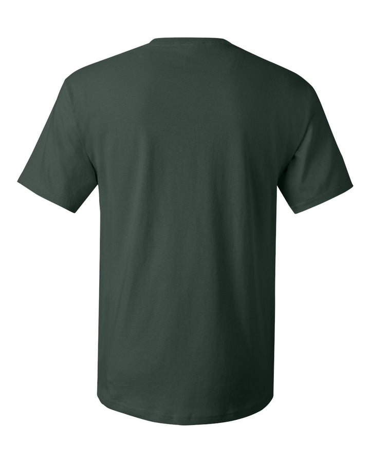 Rear View of Deep Forest Essential-T T-Shirt - 5280