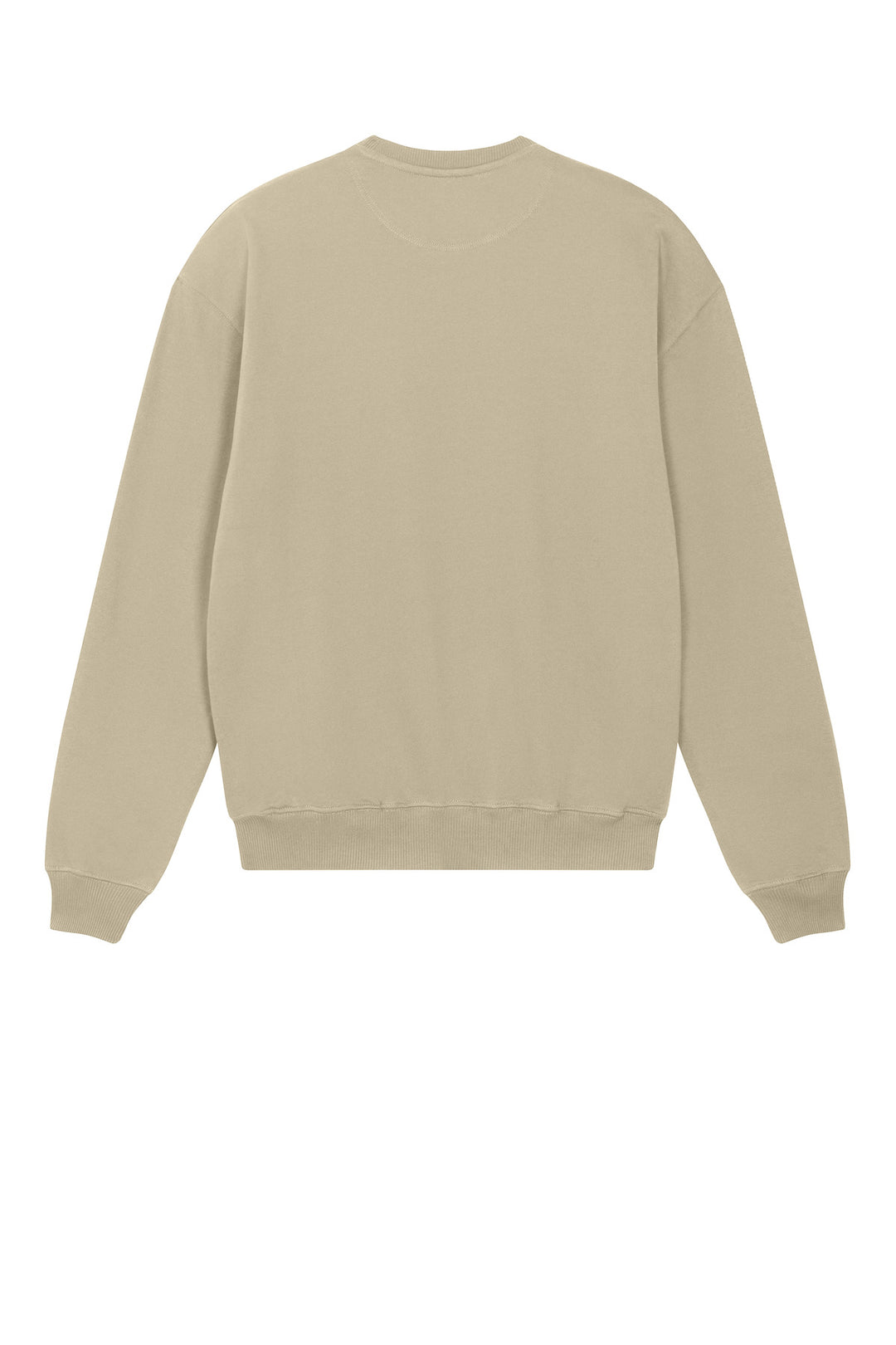 Rear View of DesertDust Stanley/Stella Unisex Ledger Dry Crewneck Sweatshirt SXU029