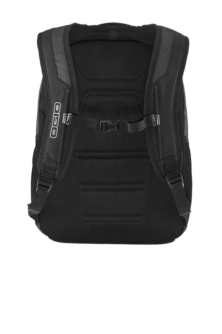 Rear View of Diesel Grey OGIO Logan Pack. 411092