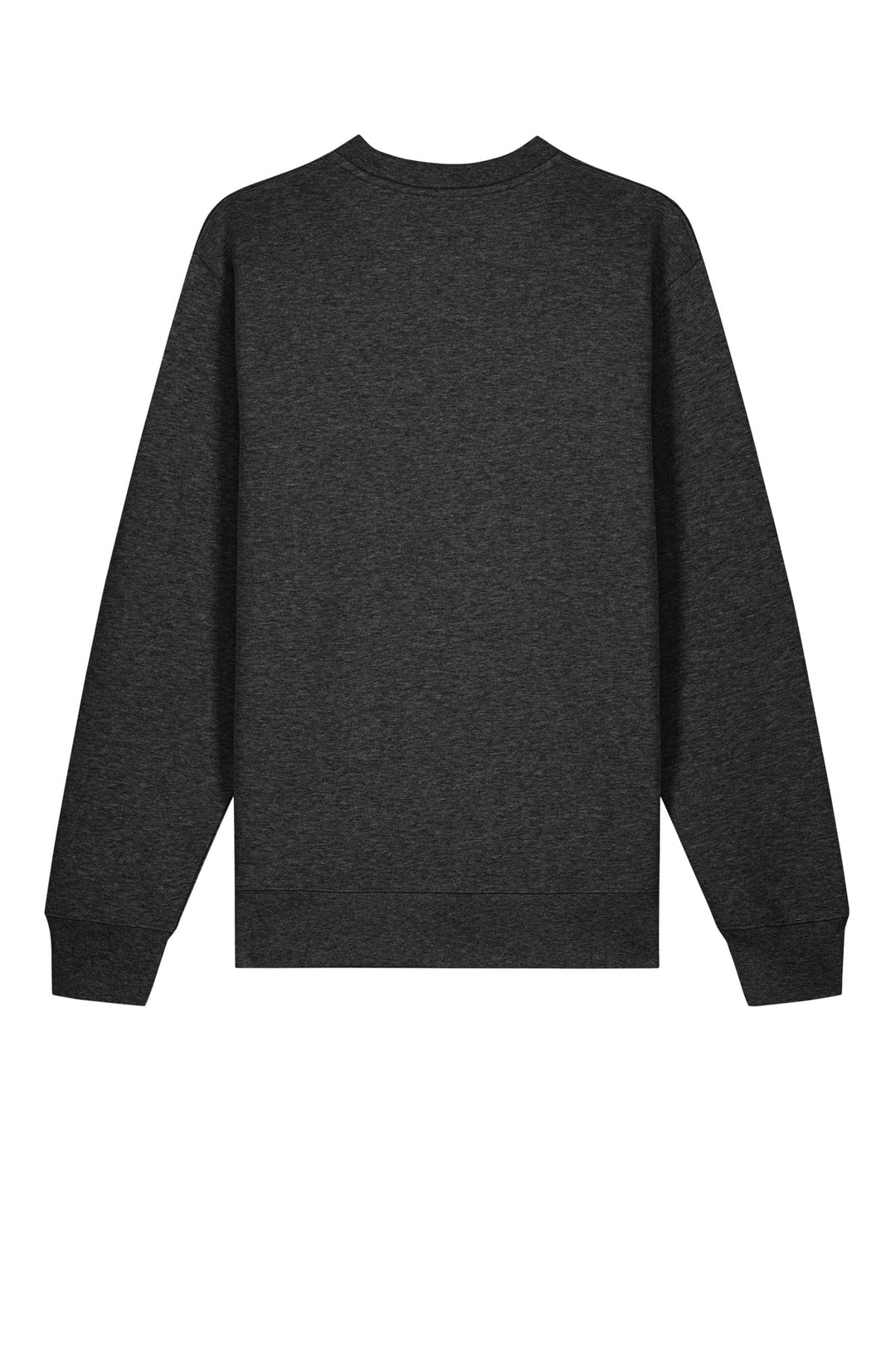 Rear View of DkHtGry Stanley/Stella Unisex Changer 2.0 Crewneck Sweatshirt SXU004