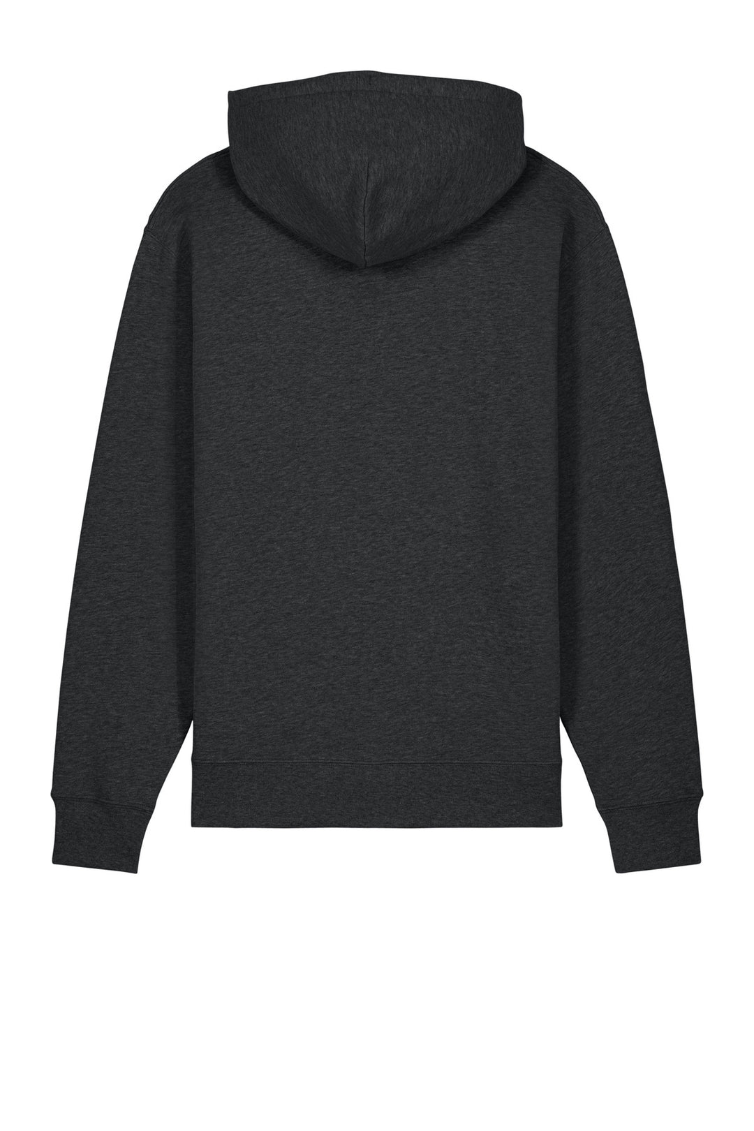 Rear View of DkHtGry Stanley/Stella Unisex Cruiser 2.0 Hooded Sweatshirt SXU003