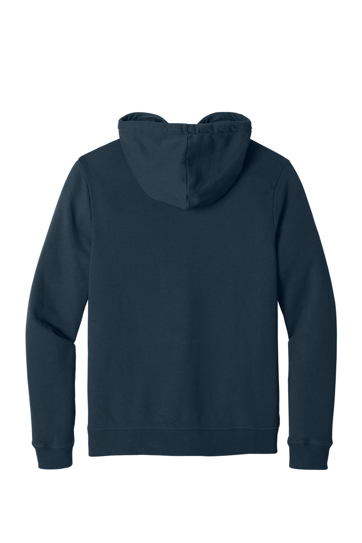 Rear View of DressBlue LIMITED EDITION tentree Organic Cotton Fleece Full-Zip Hoodie TTCM4367