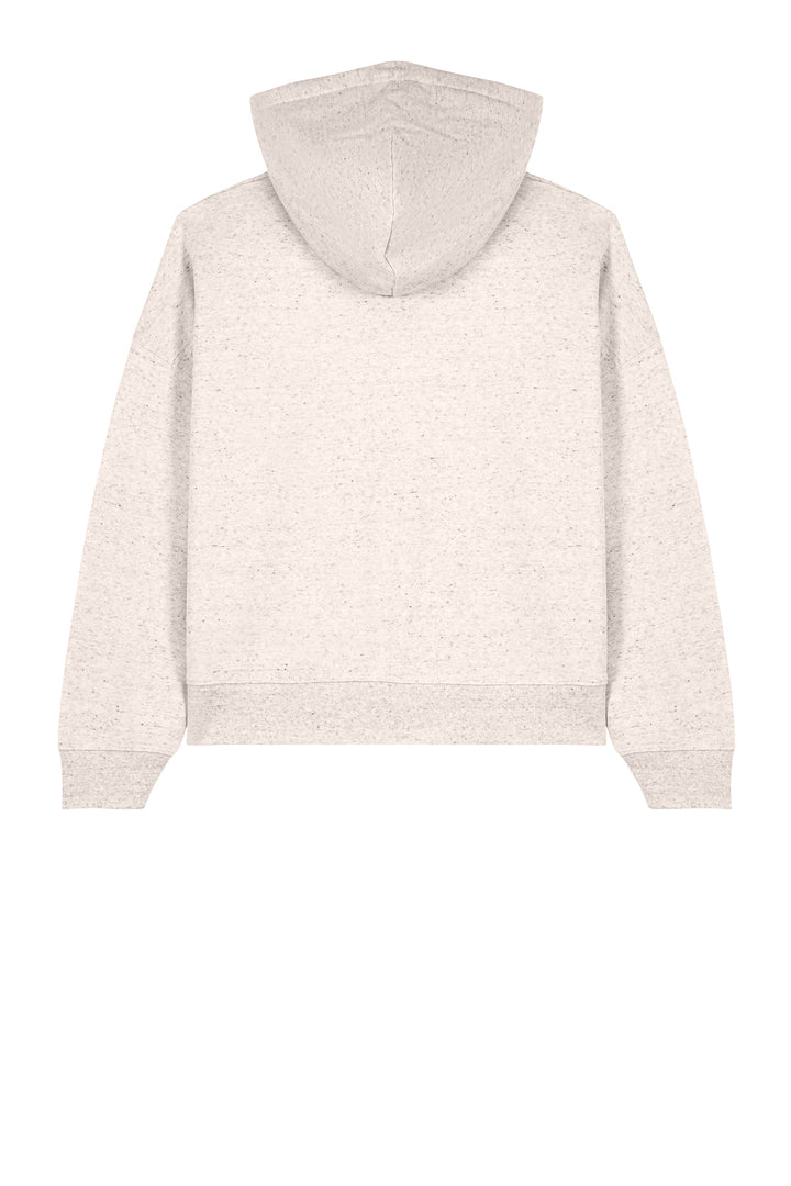 Rear View of EcoHeather Stanley/Stella Women's Stella Nora Hooded Sweatshirt SXW035