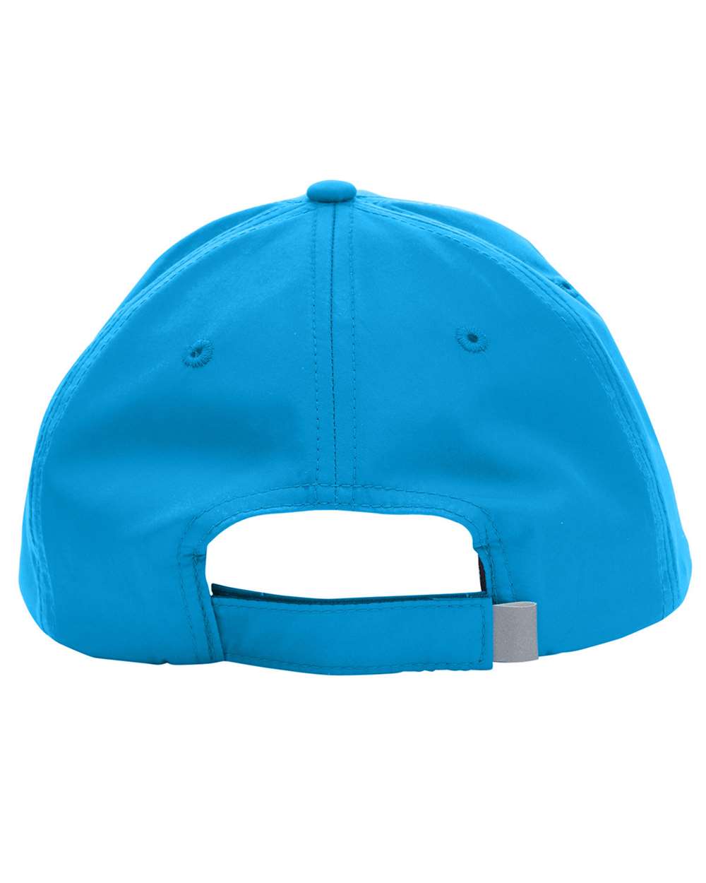 Rear View of Electric Blue Pitch Performance Cap - CE001