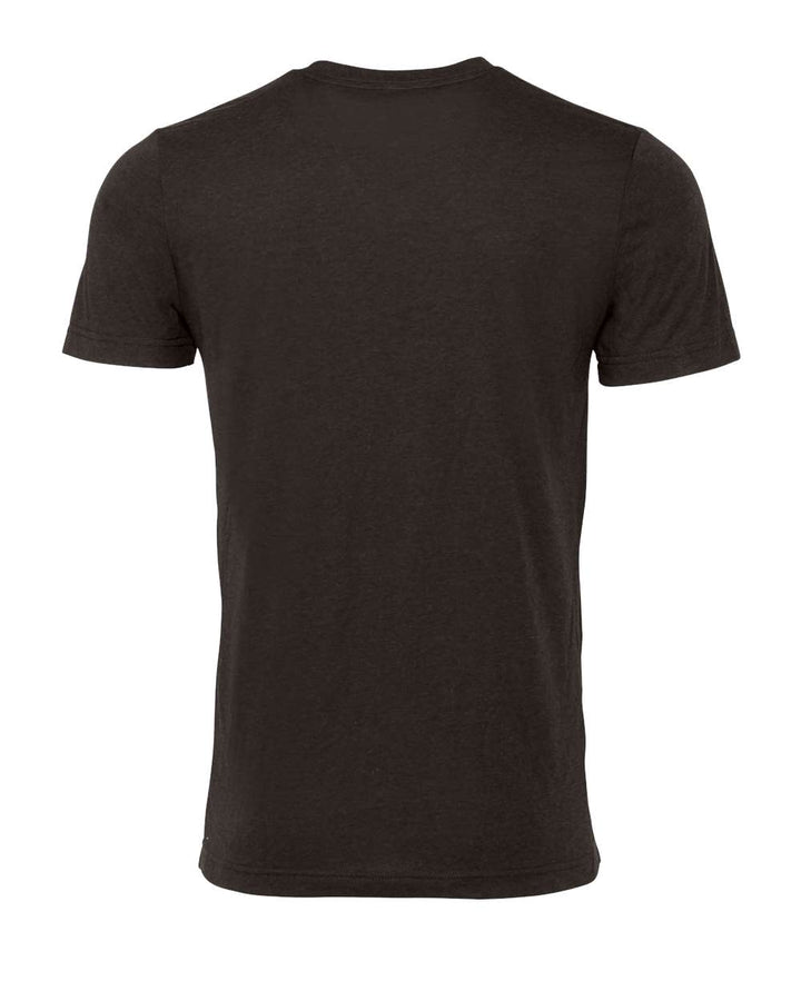 Rear View of Espresso Triblend Triblend Tee - 3413