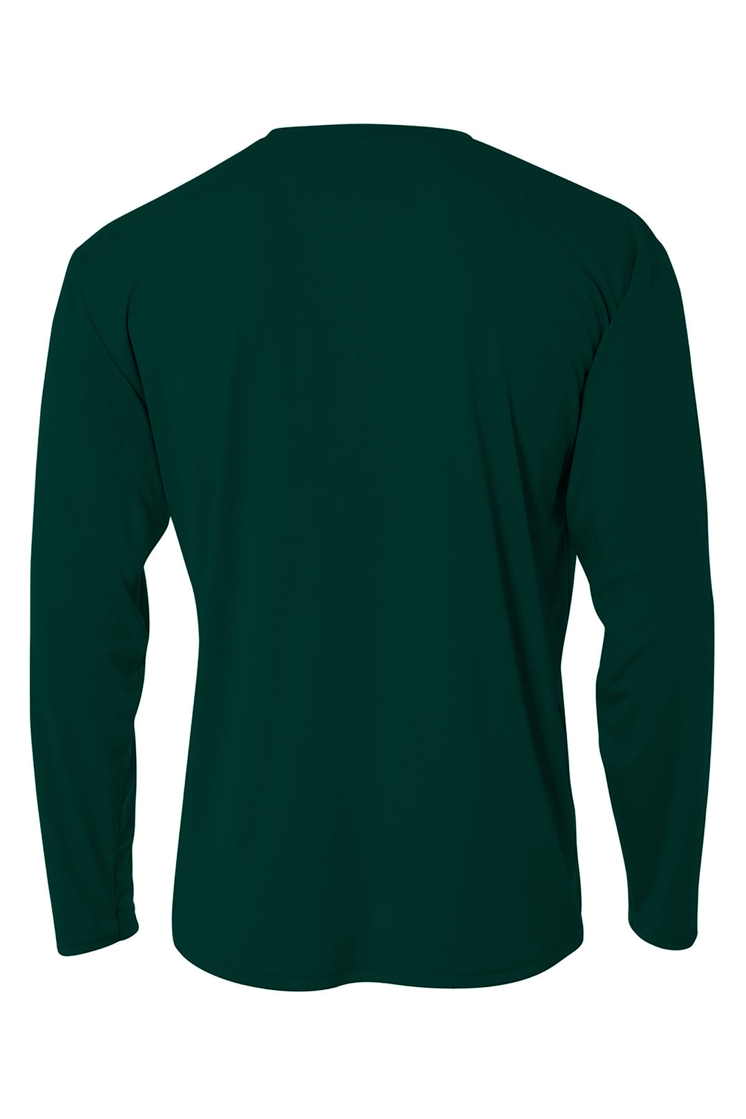 Rear View of FOREST A4 Cooling Performance Long Sleeve Tee A4N3165