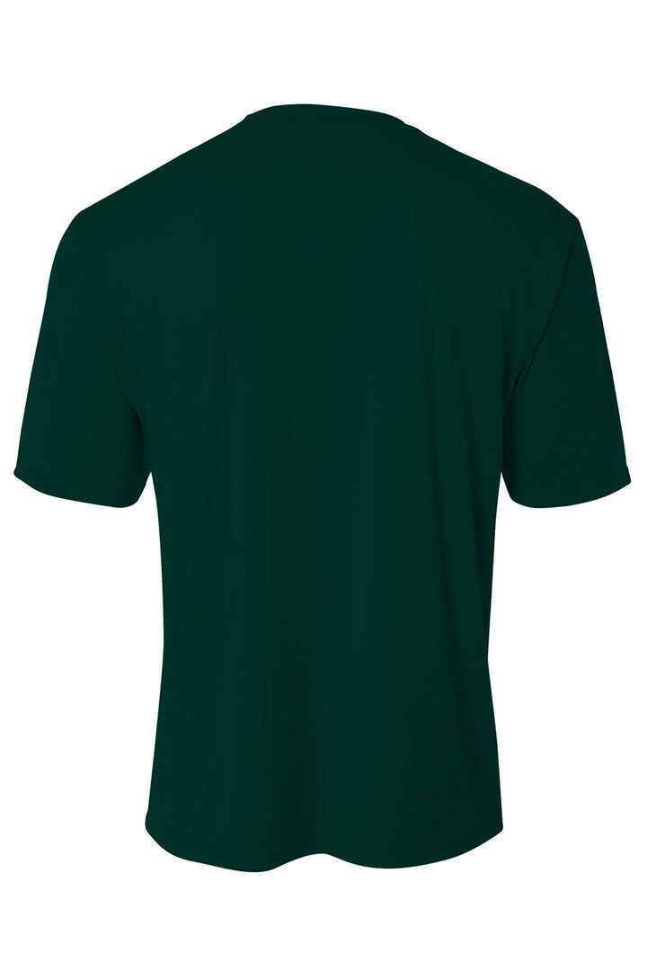 Rear View of Forest A4 Youth Cooling Performance Short Sleeve Tee A4NB3142