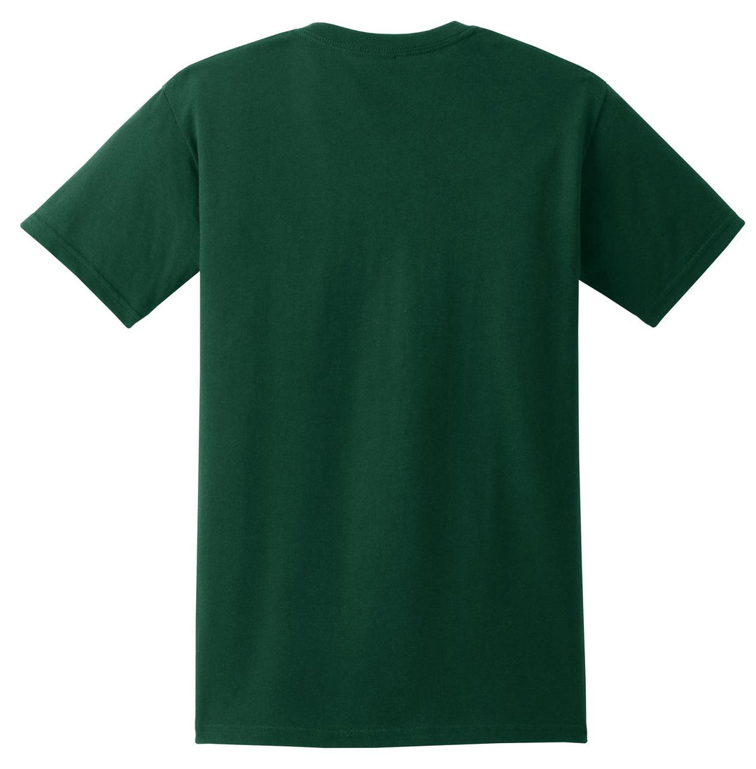 Rear View of FOREST Gildan - Ultra Cotton 100% US Cotton T-Shirt with Pocket. 2300