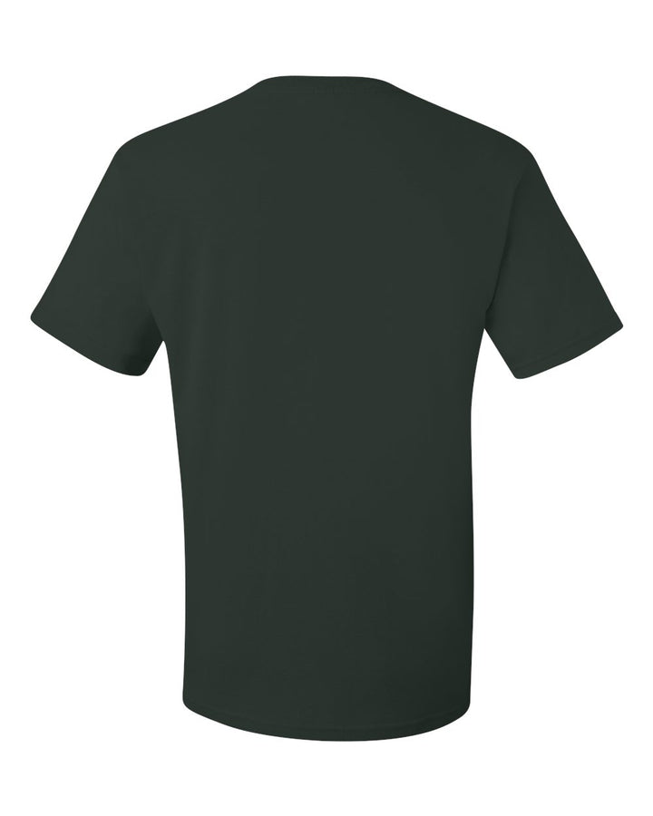 Rear View of Forest Green Dri-Power® 50/50 T-Shirt - 29MR