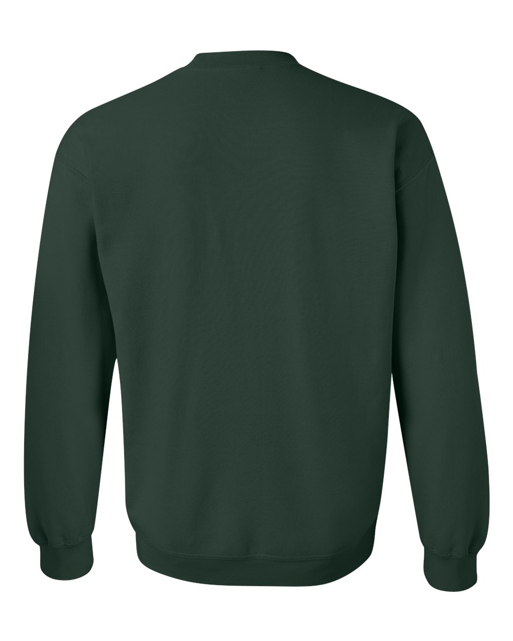 Rear View of Forest Heavy Blend™ Crewneck Sweatshirt - 18000