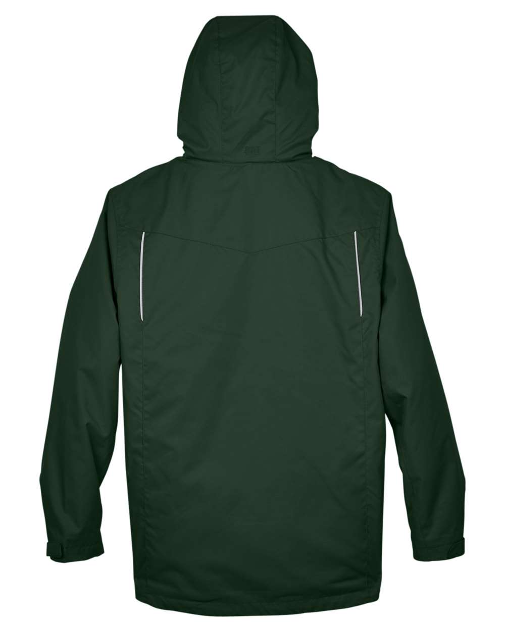 Rear View of Forest Men's Region 3-in-1 Jacket with Fleece Liner - 88205