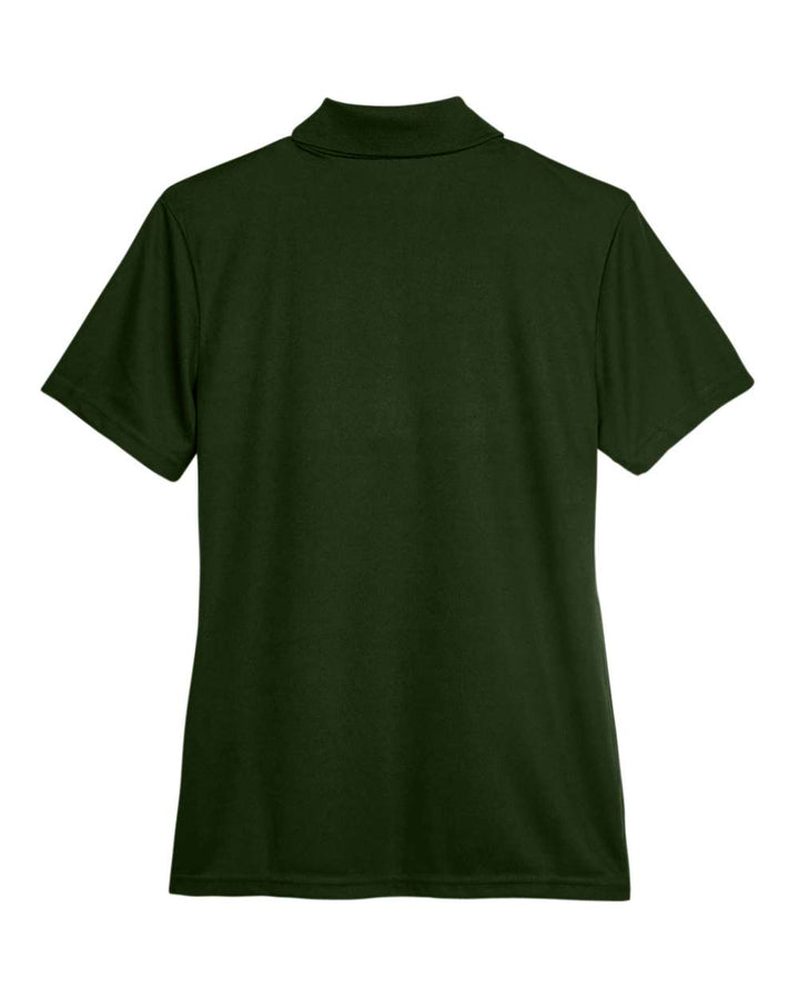 Rear View of Forest Women's Origin Performance Piqué Polo - 78181