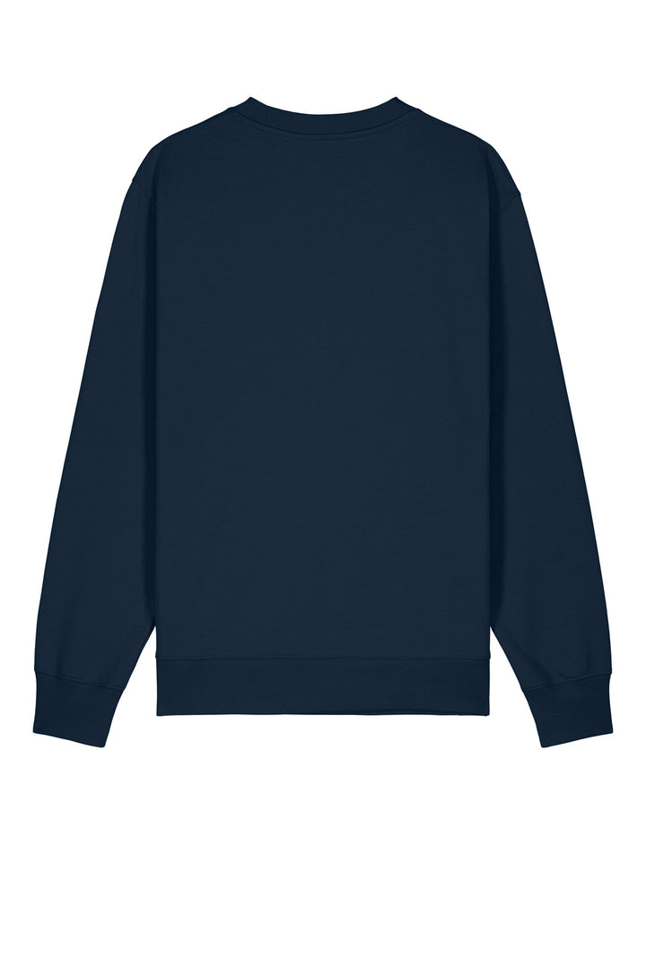 Rear View of FrenchNavy Stanley/Stella Unisex Changer 2.0 Crewneck Sweatshirt SXU004