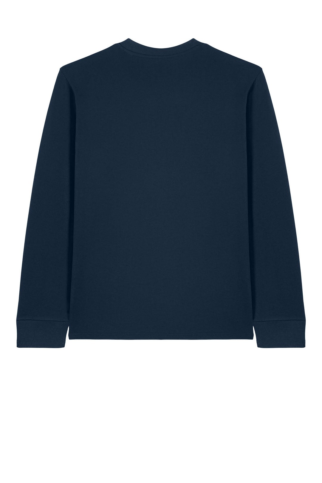 Rear View of FrenchNavy Stanley/Stella Unisex Creator 2.0 Long Sleeve Tee SXU022