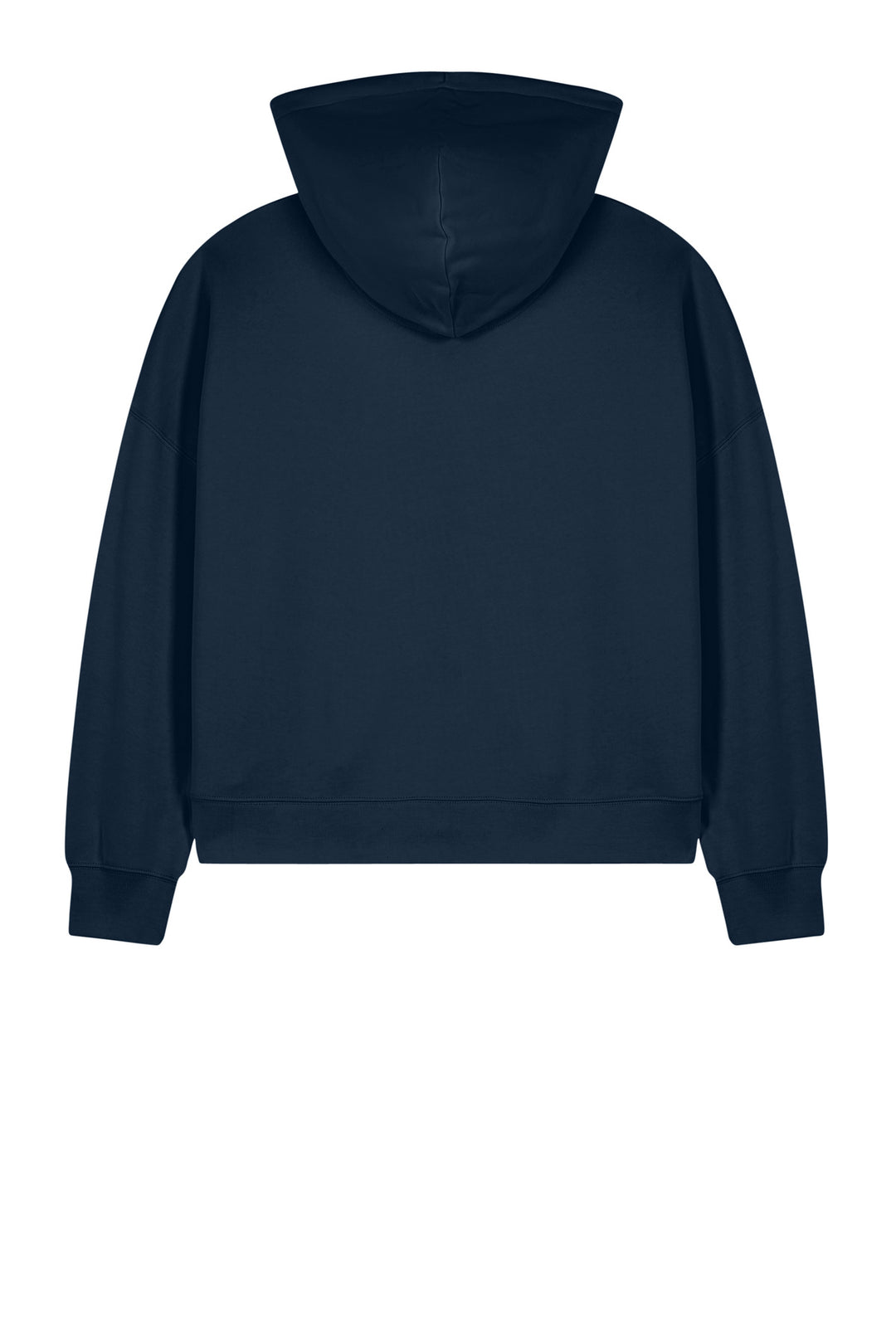 Rear View of FrenchNavy Stanley/Stella Women's Stella Ida Full-Zip Hooded Sweatshirt SXW037