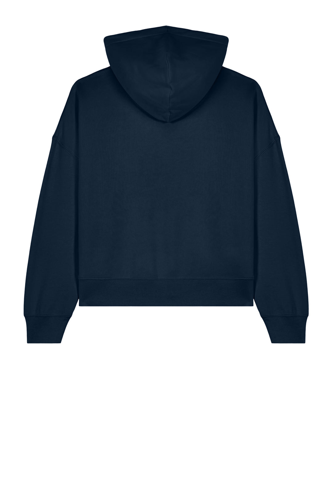 Rear View of FrenchNavy Stanley/Stella Women's Stella Nora Hooded Sweatshirt SXW035