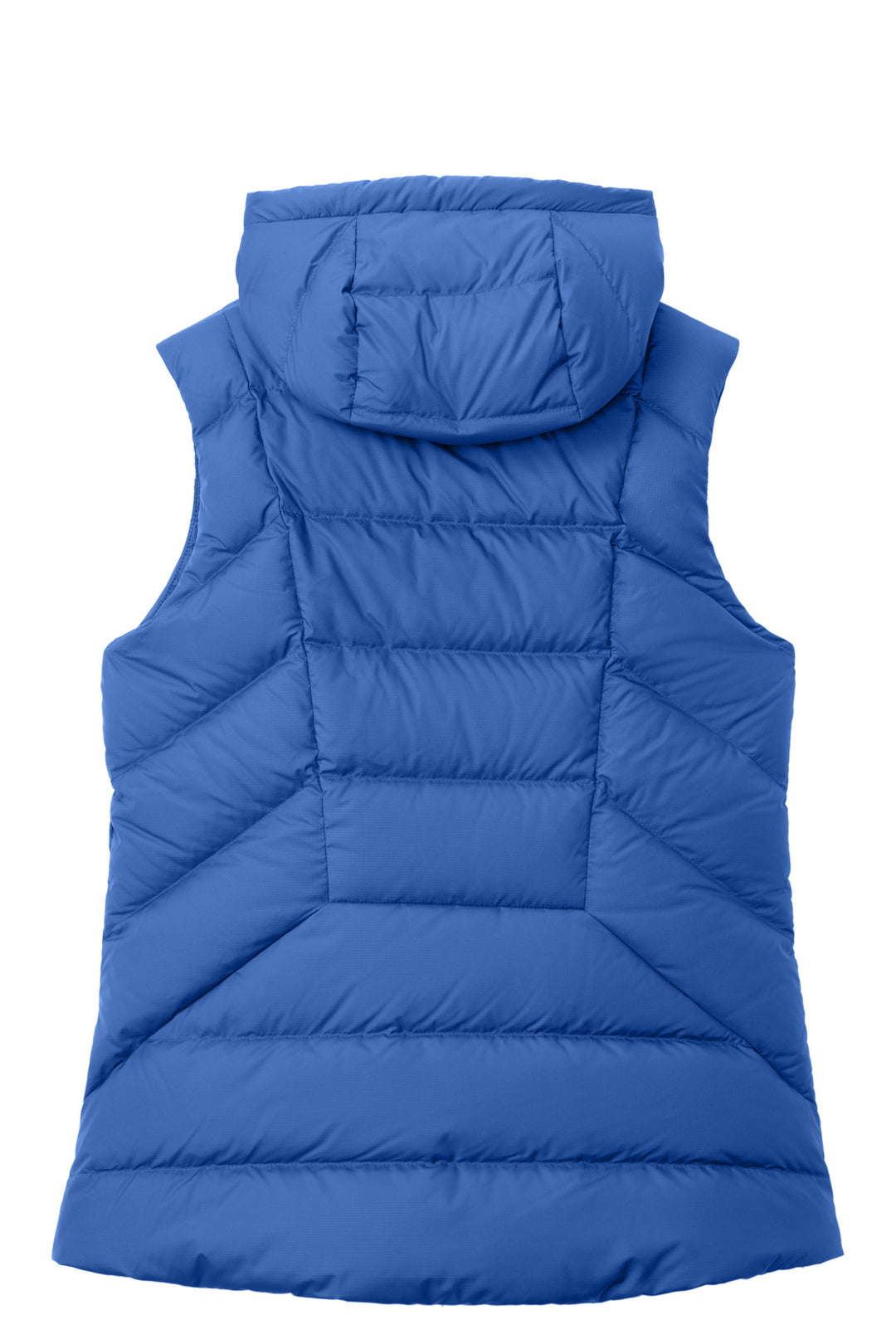 Rear View of GalaxyBlue LIMITED EDITION Outdoor Research Women's Coldsnap Hooded Down Vest OR322218