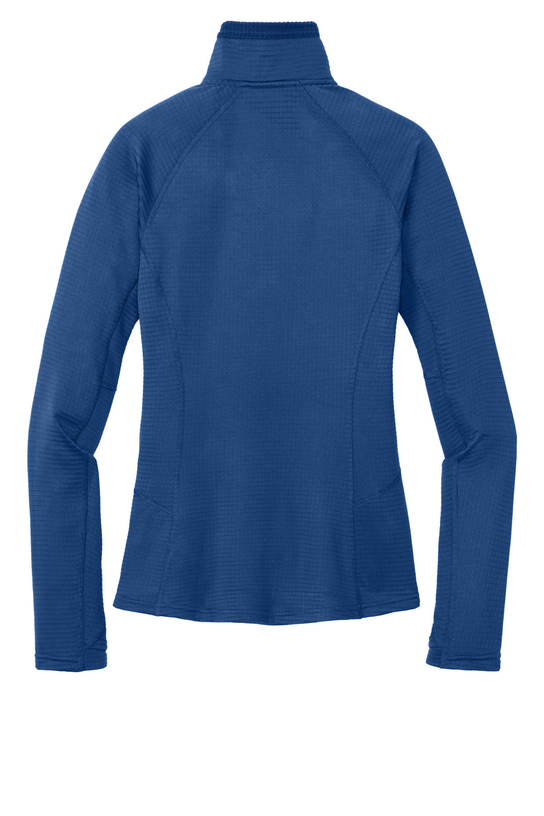 Rear View of GalaxyBlue LIMITED EDITION Outdoor Research Women's Tech Grid 1/4-Zip Fleece OR322263