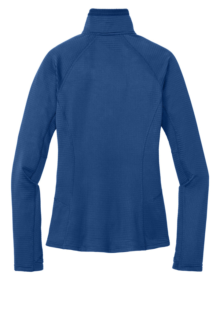 Rear View of GalaxyBlue LIMITED EDITION Outdoor Research Women's Tech Grid 1/4-Zip Fleece OR322263