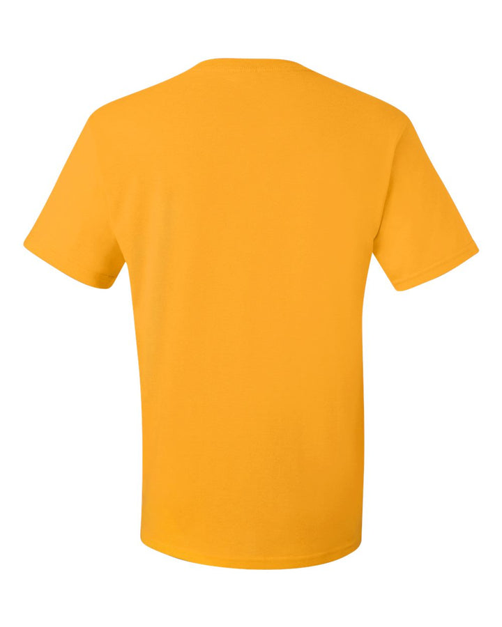 Rear View of Gold Dri-Power® 50/50 T-Shirt - 29MR