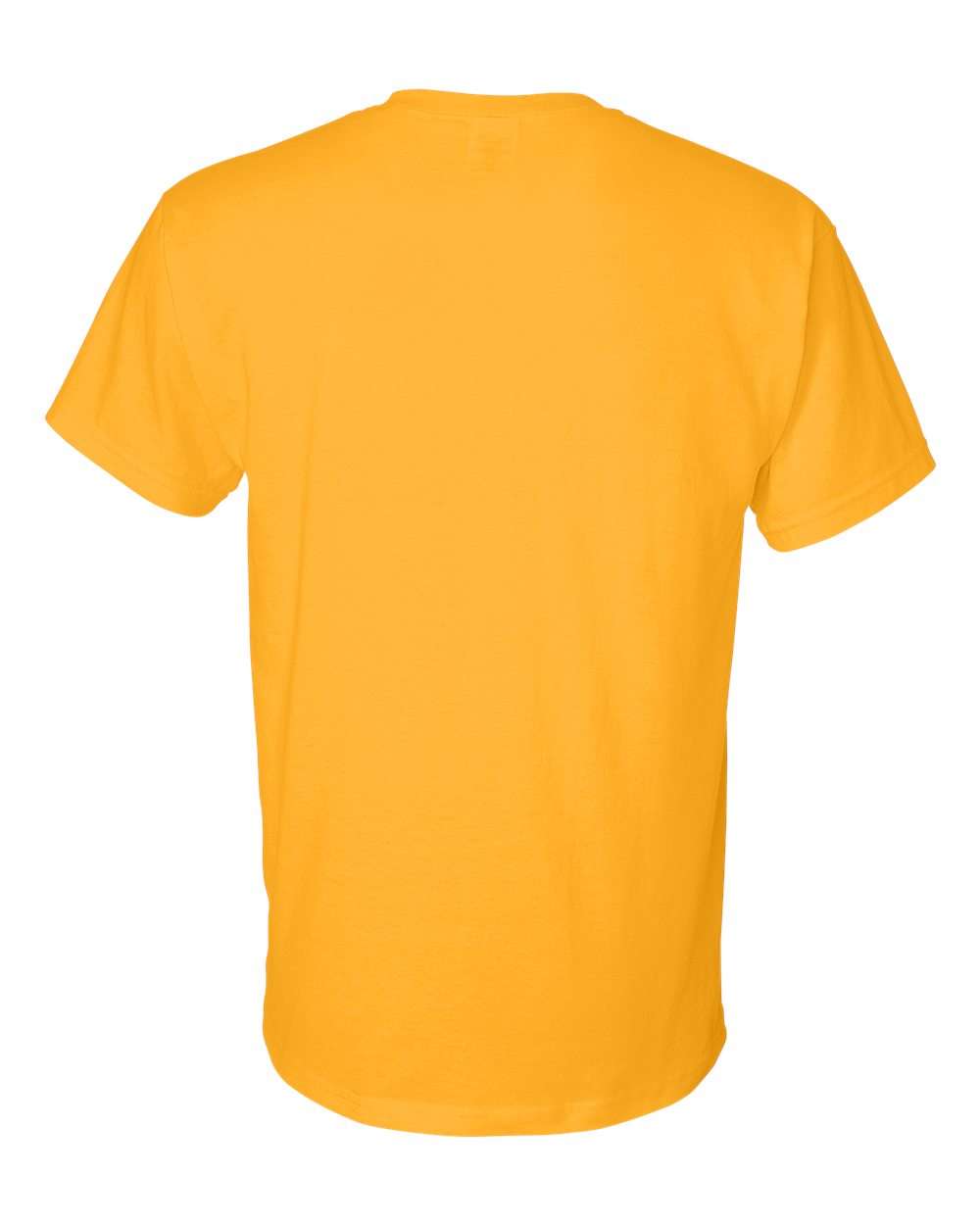 Rear View of Gold DryBlend® T-Shirt - 8000