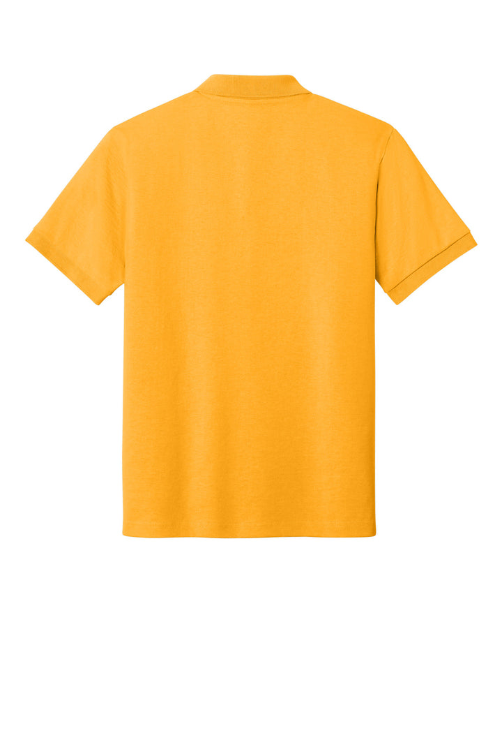 Rear View of Gold Gildan - DryBlend 6-Ounce Jersey Knit Sport Shirt. 8800