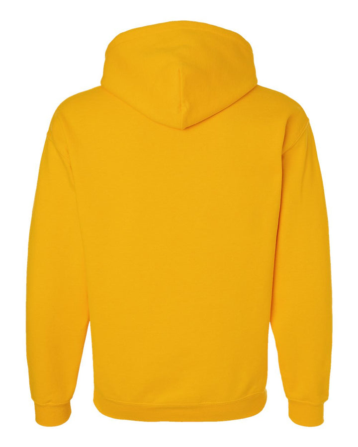 Rear View of Gold Heavy Blend™ Hooded Sweatshirt - 18500
