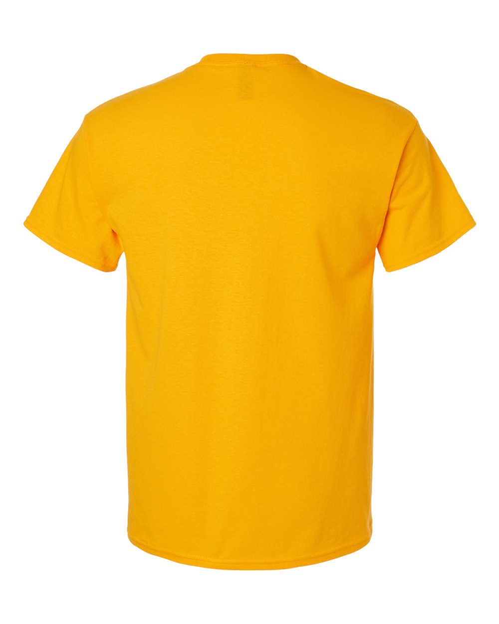 Rear View of Gold Ultra Cotton® T-Shirt - 2000