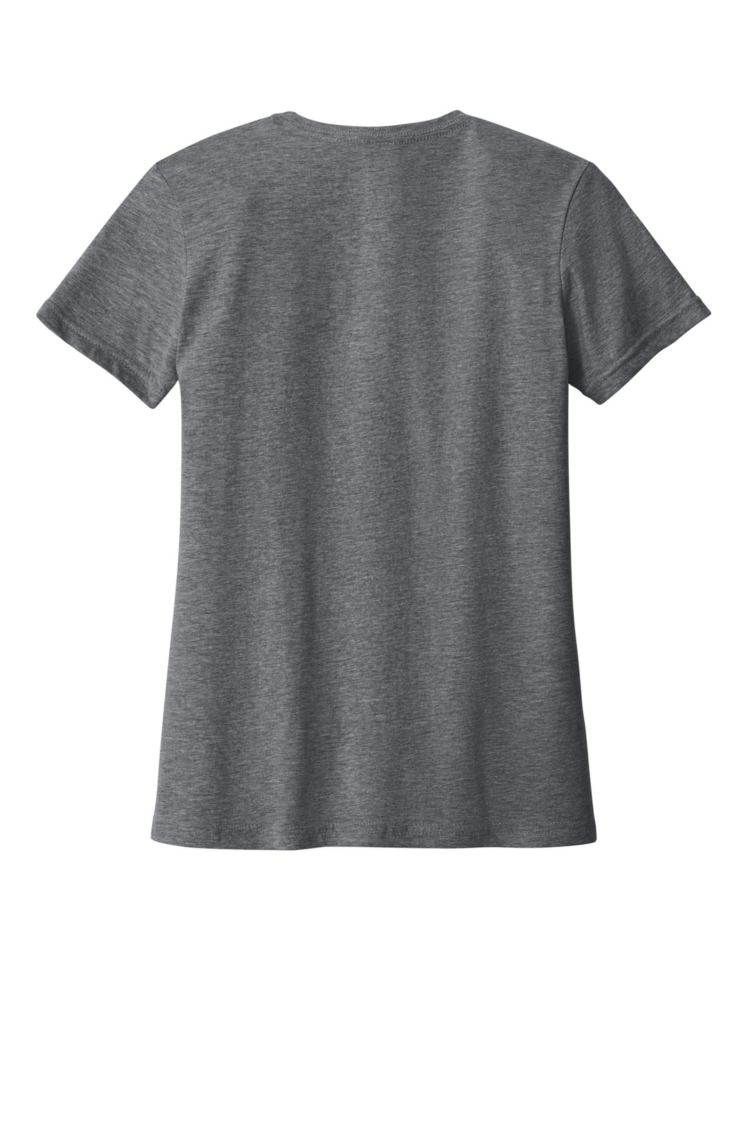Rear View of GphHeather Gildan Softstyle Women's T-Shirt. 64000L