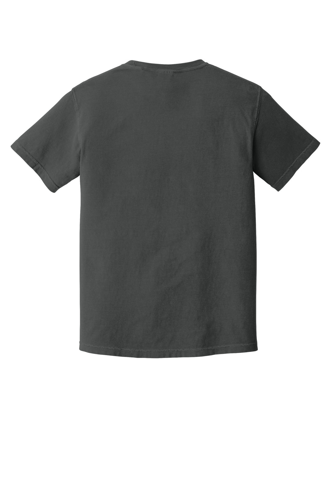 Rear View of Graphite COMFORT COLORS Heavyweight Ring Spun Tee. 1717