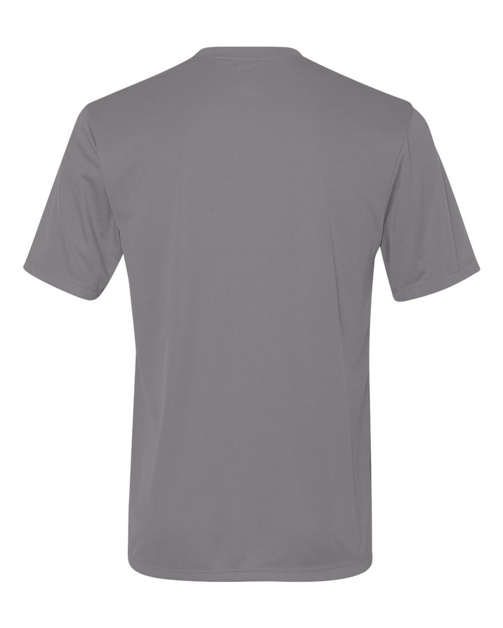 Rear View of Graphite Cool DRI® Performance T-Shirt - 4820