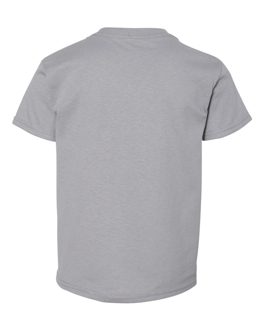 Rear View of Gravel DryBlend® Youth T-Shirt - 8000B