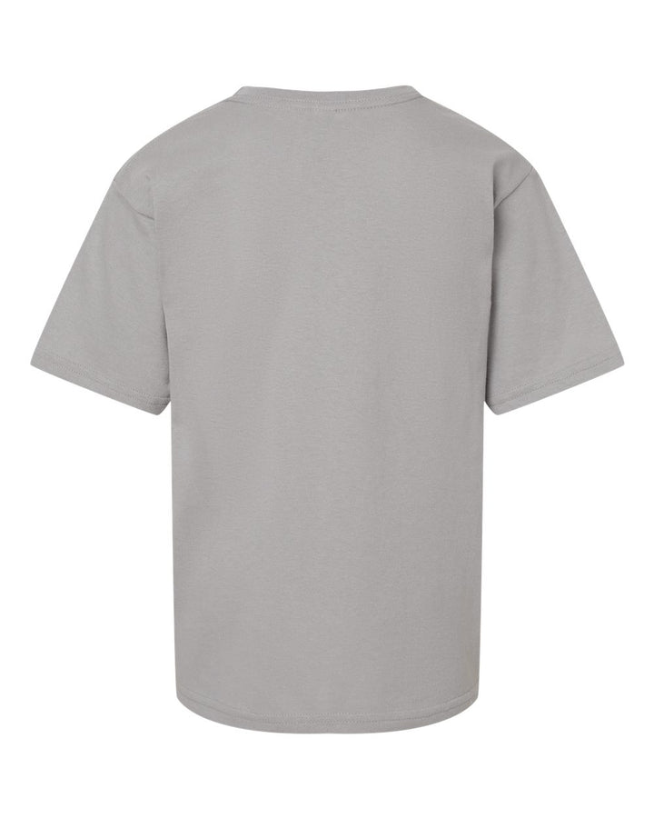 Rear View of Gravel Youth Gold Soft Touch T-Shirt - 4850